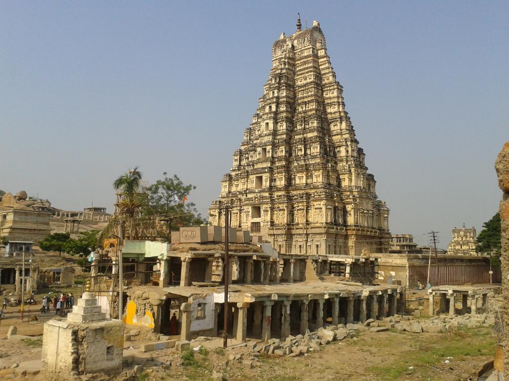 Om Shiva Guest House Hampi Exteriör bild